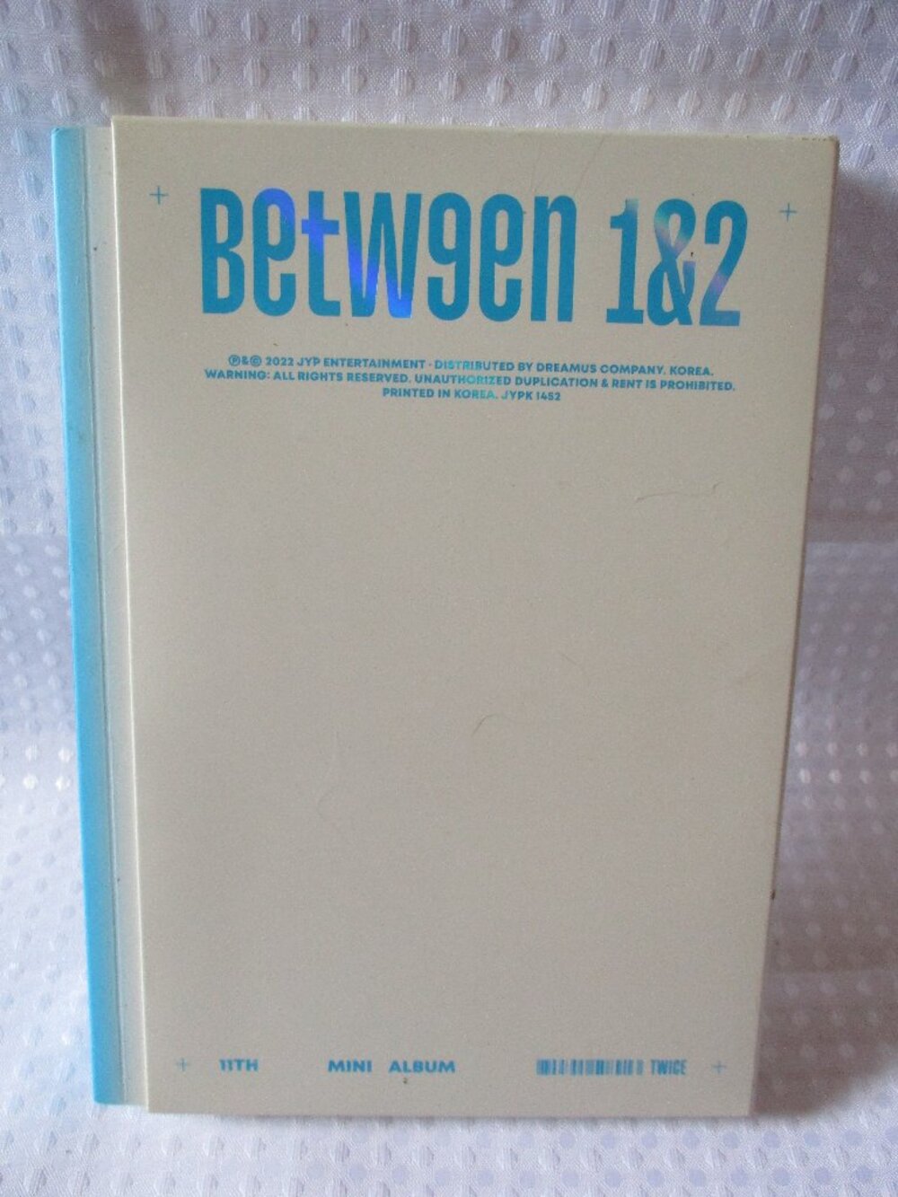 twice between 12 Mini album Cd cryptography ver, Includes Posters And Cards